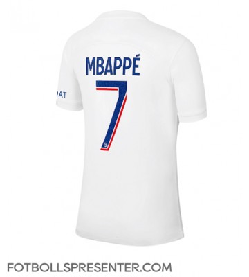 Paris Saint-Germain Kylian Mbappe #7 Tredje Matchtröja 2022-23 Kortärmad